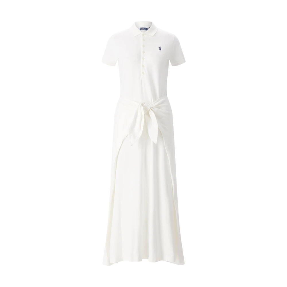 Polo Ralph Lauren Donna Bianco Abiti, S, New,