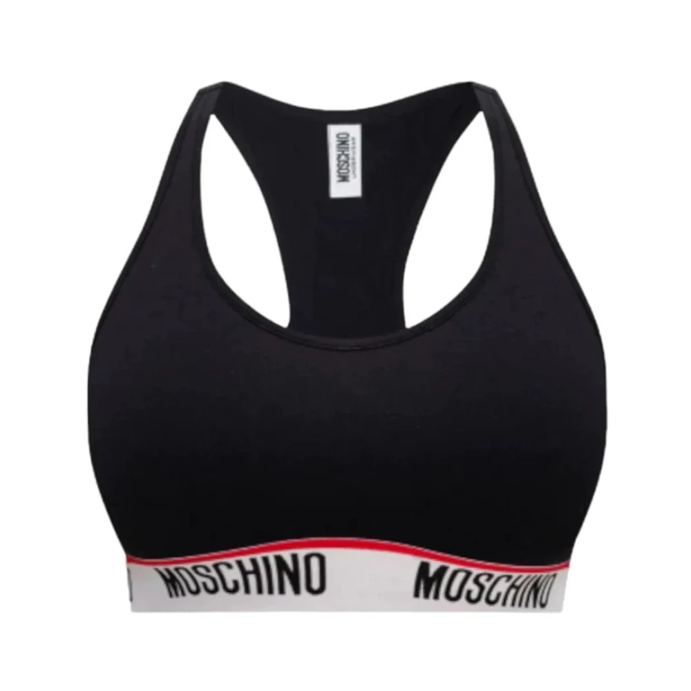 Moschino Stilfull Top för Kvinnor Black, Dam