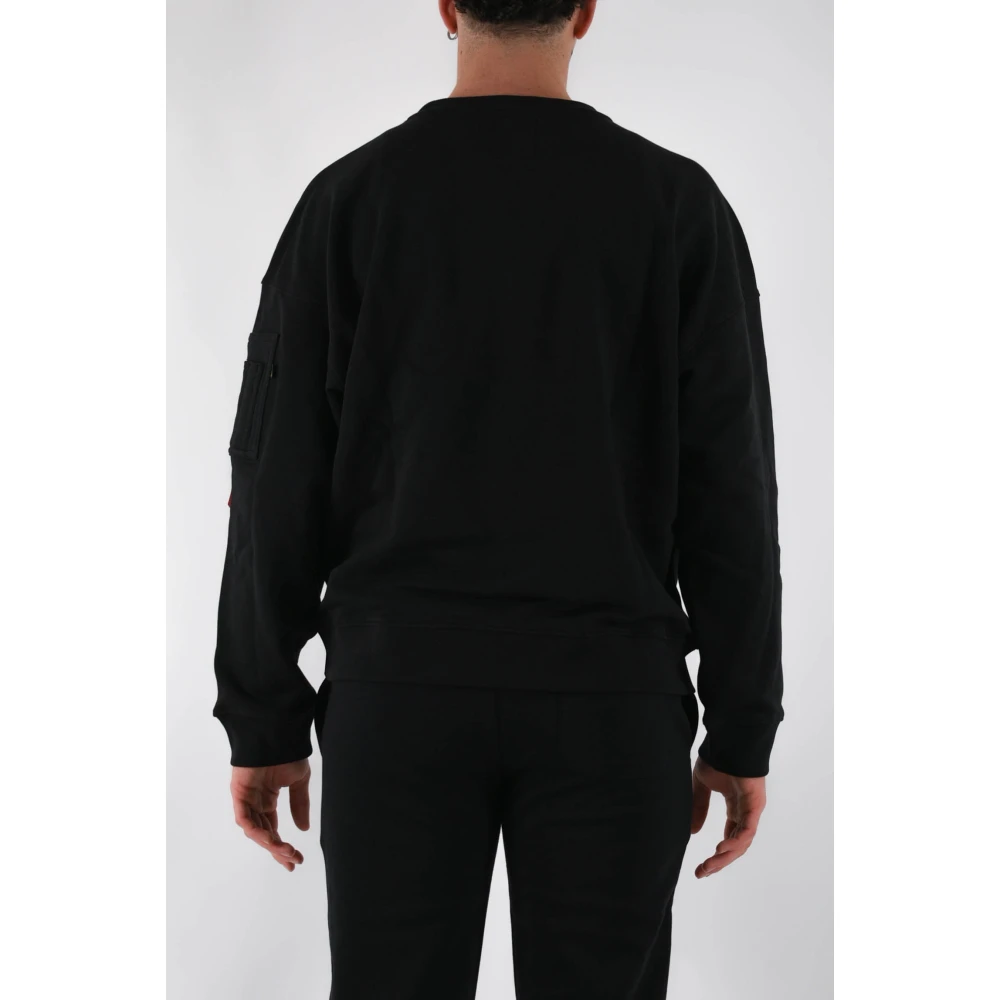 alpha industries Essentials Sweatshirt Black Heren