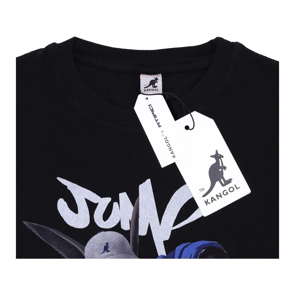 Kangol Limited Edition Jump Around Tee Zwart Black Heren