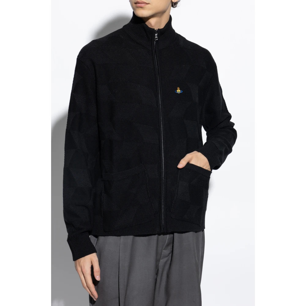 Vivienne Westwood Wollen Vest Black Heren