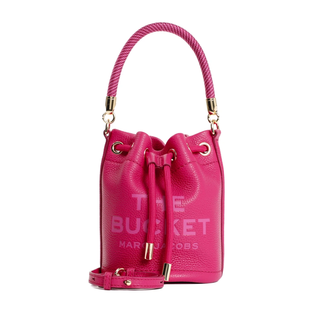 Marc Jacobs Mini Bucket Bag in Lipstick Roze Pink Dames