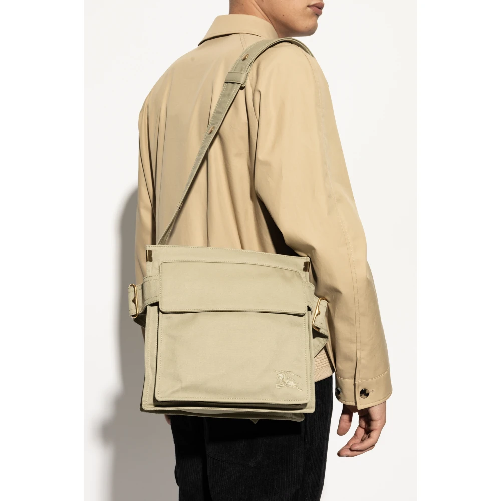 Burberry Schoudertas met logo Green Heren