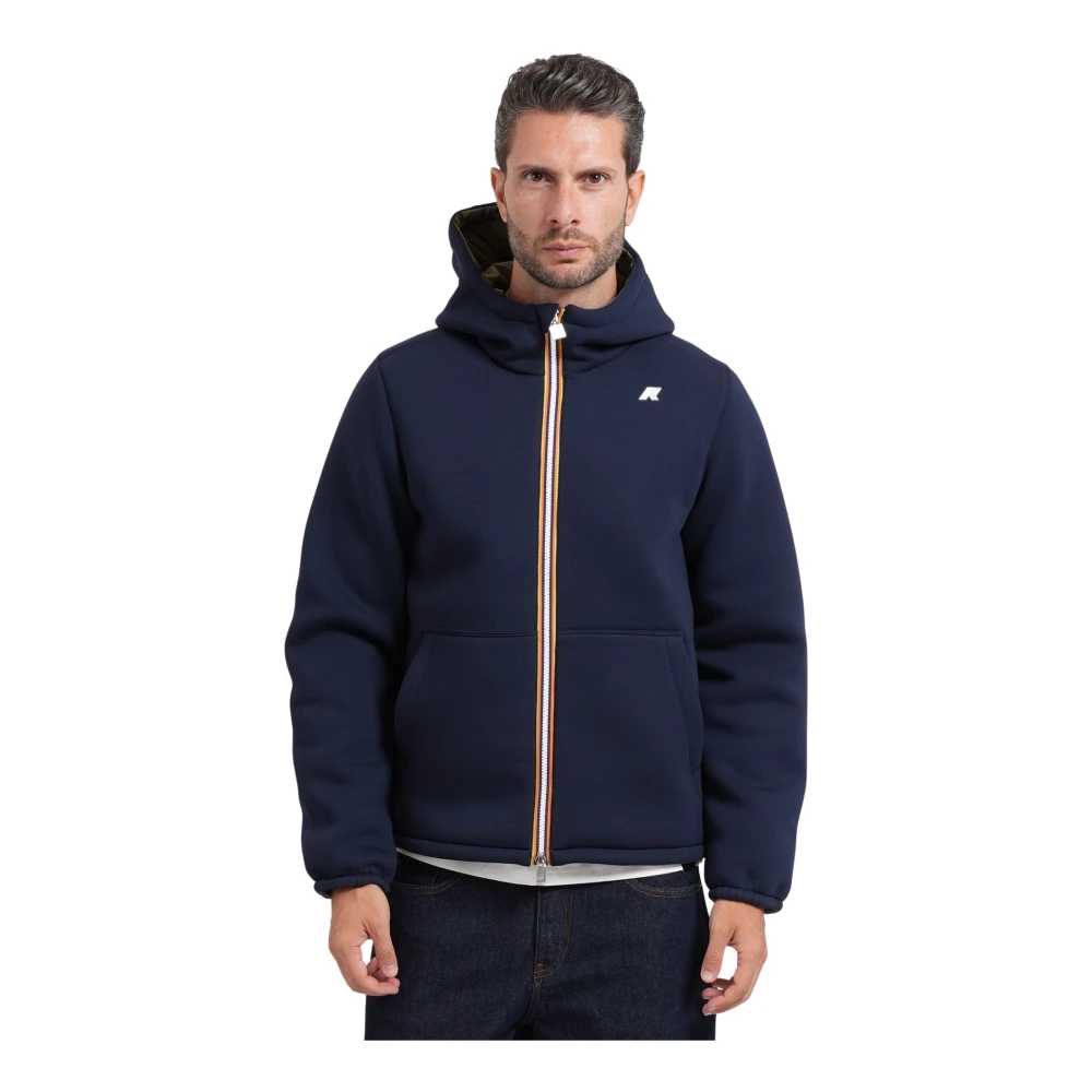 K-Way Uomo Blu Sport, S, New, - Immagine 4
