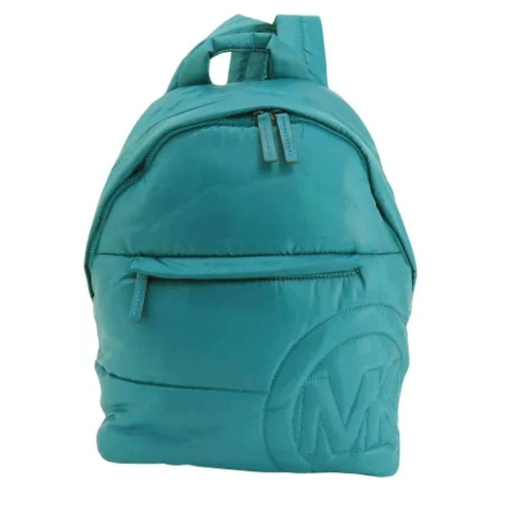 Michael Kors Pre-owned Fabric backpacks Blue Dames