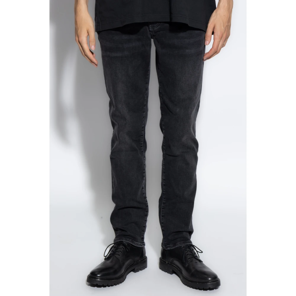 AllSaints Jeans Sid type skinny Black Heren