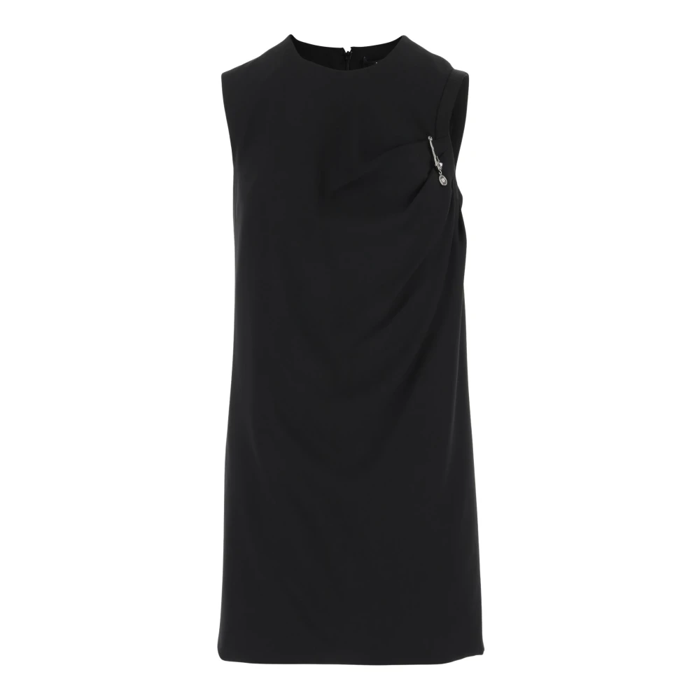 Versace Elegante Zwarte Cocktailjurk Damesmode Black Dames