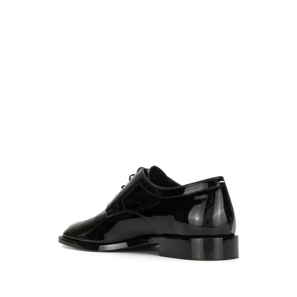 Maison Margiela Zwarte platte schoenen van Black Heren