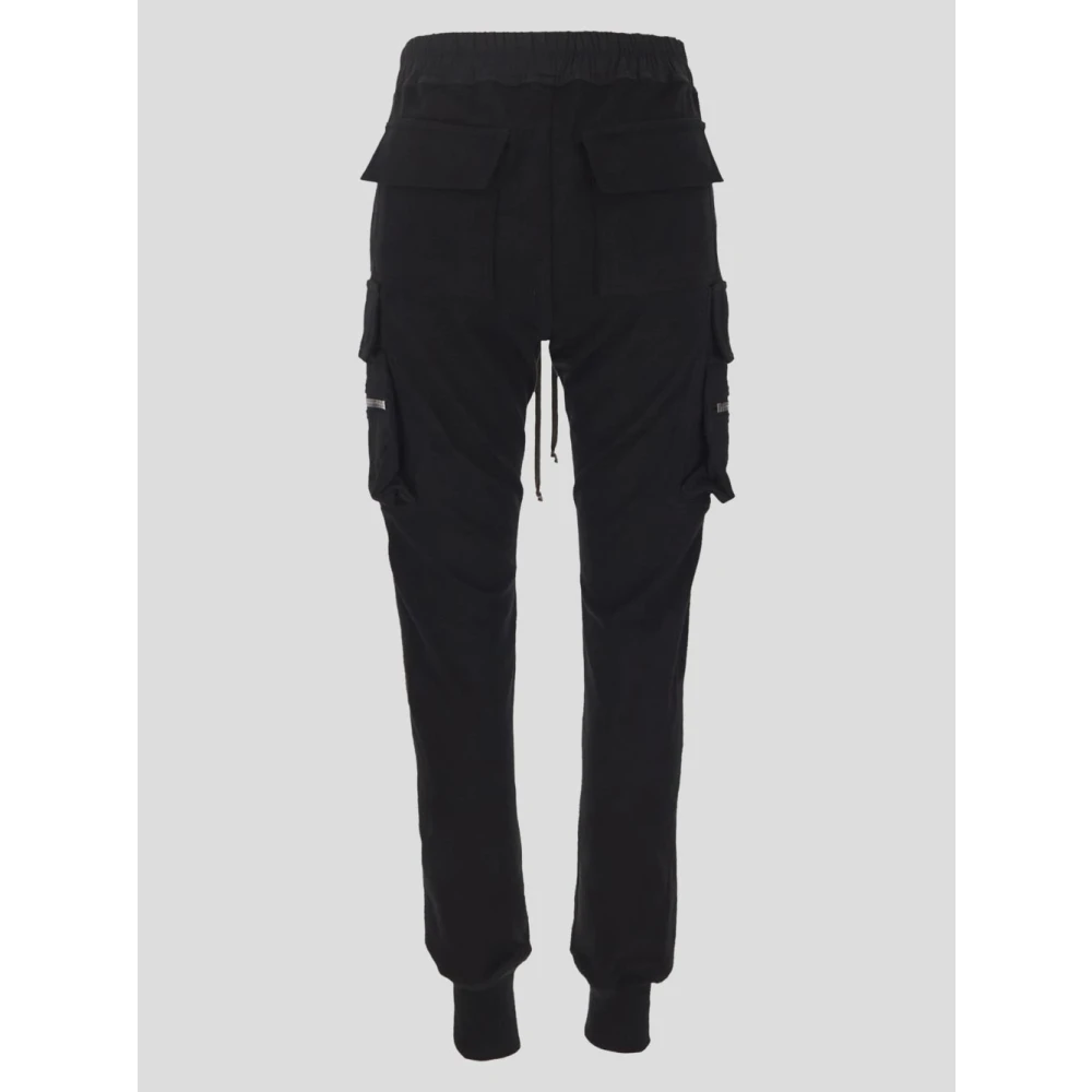 Rick Owens Mastodon Cargo Broek Black Dames