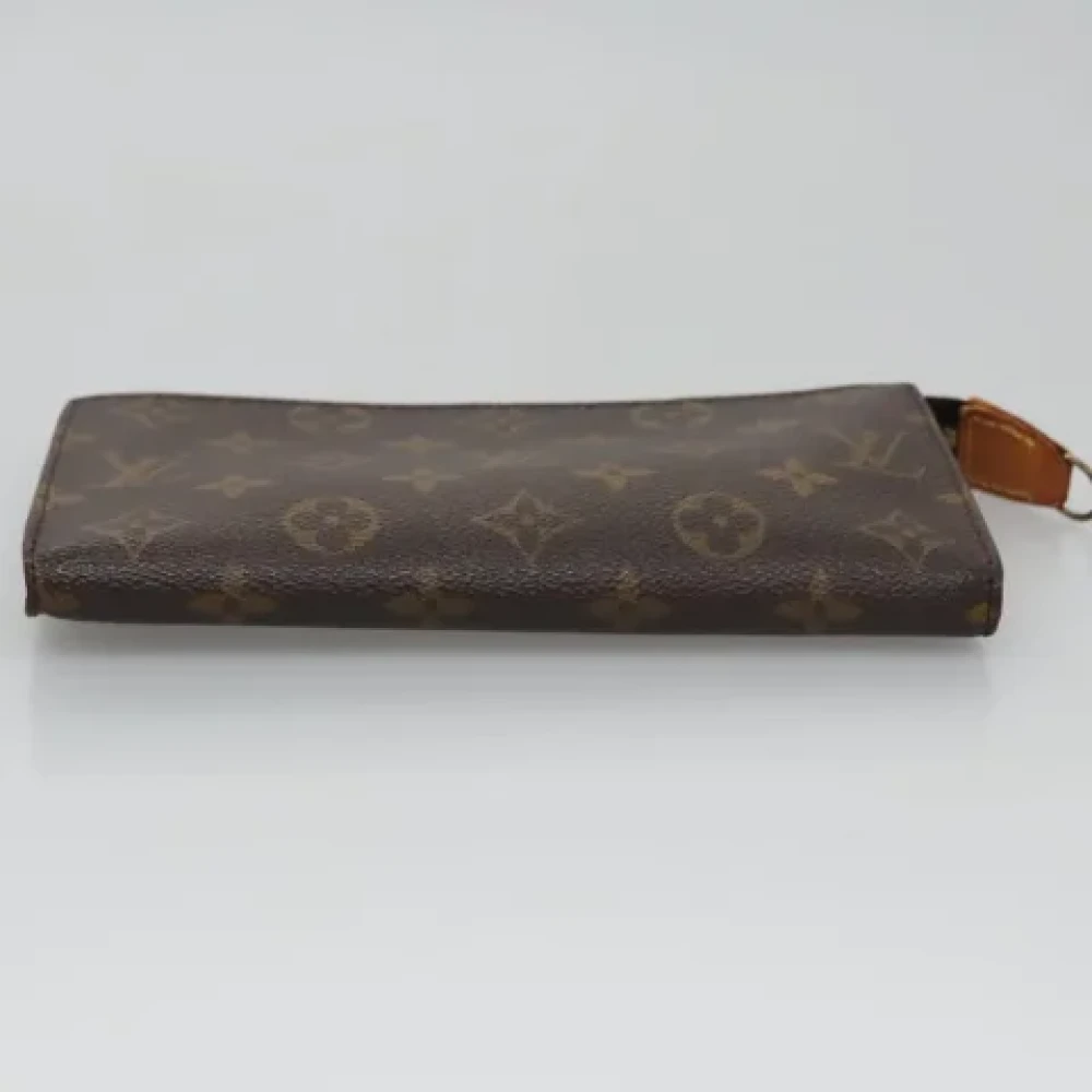 Louis Vuitton Vintage Pre-owned Canvas pouches Brown Dames