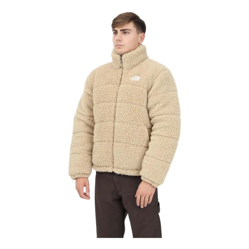 The North Face Lange Pels Bomberjas Beige Heren