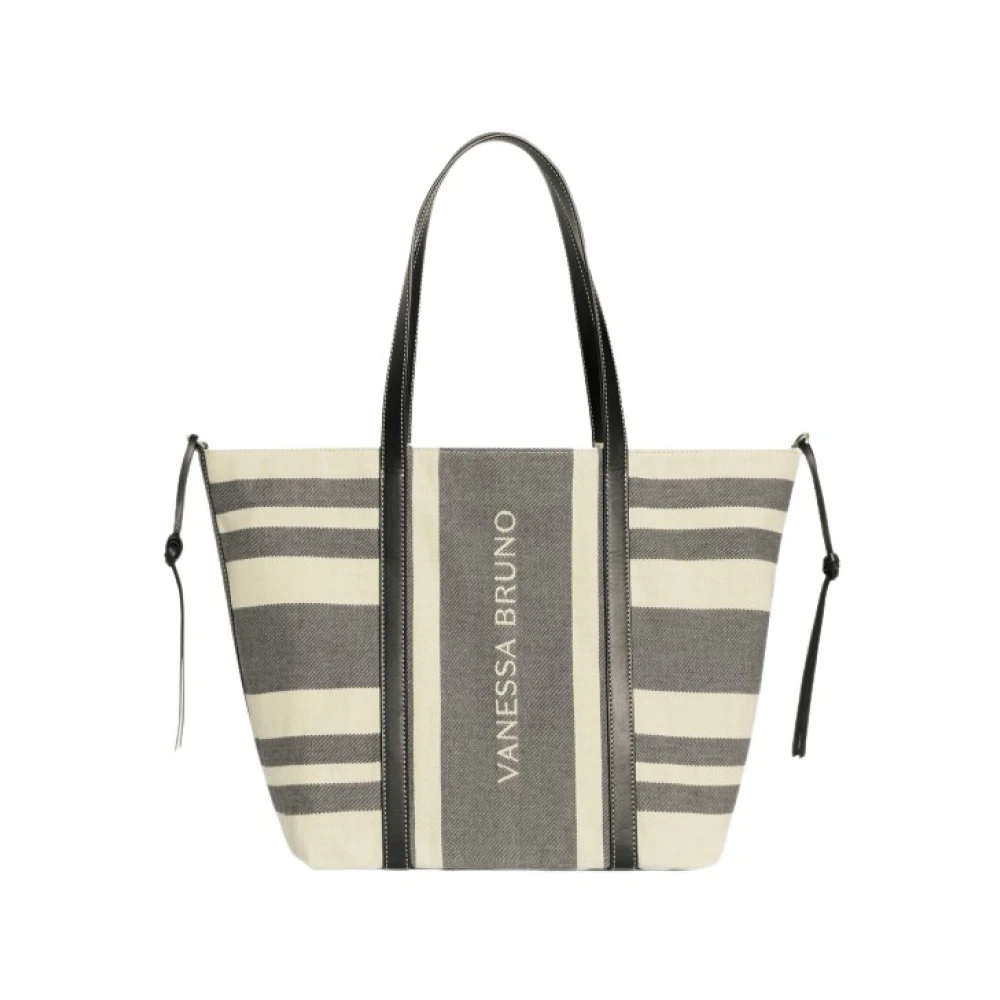 Vanessa Bruno Zwarte Schoudertas Zwarte Kleur White Dames