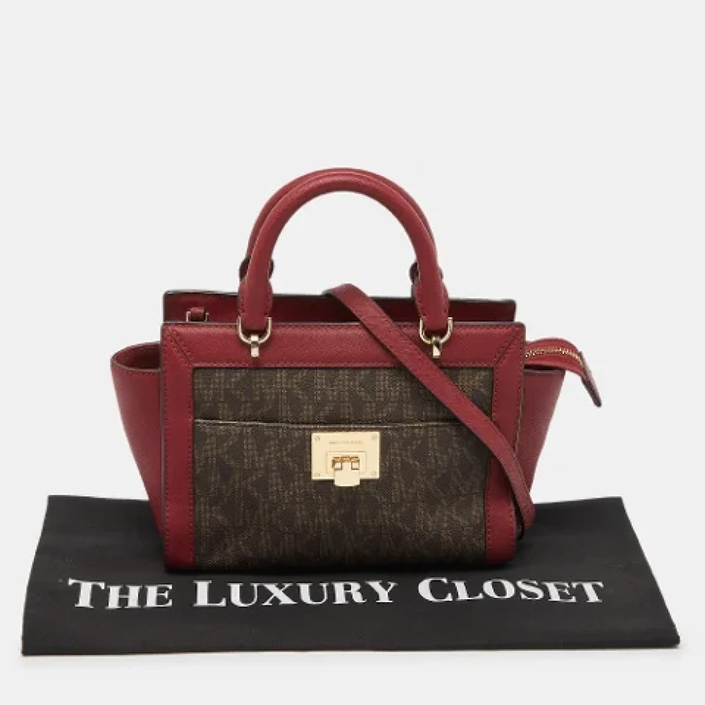 Michael Kors Pre-owned Leather totes Multicolor Dames