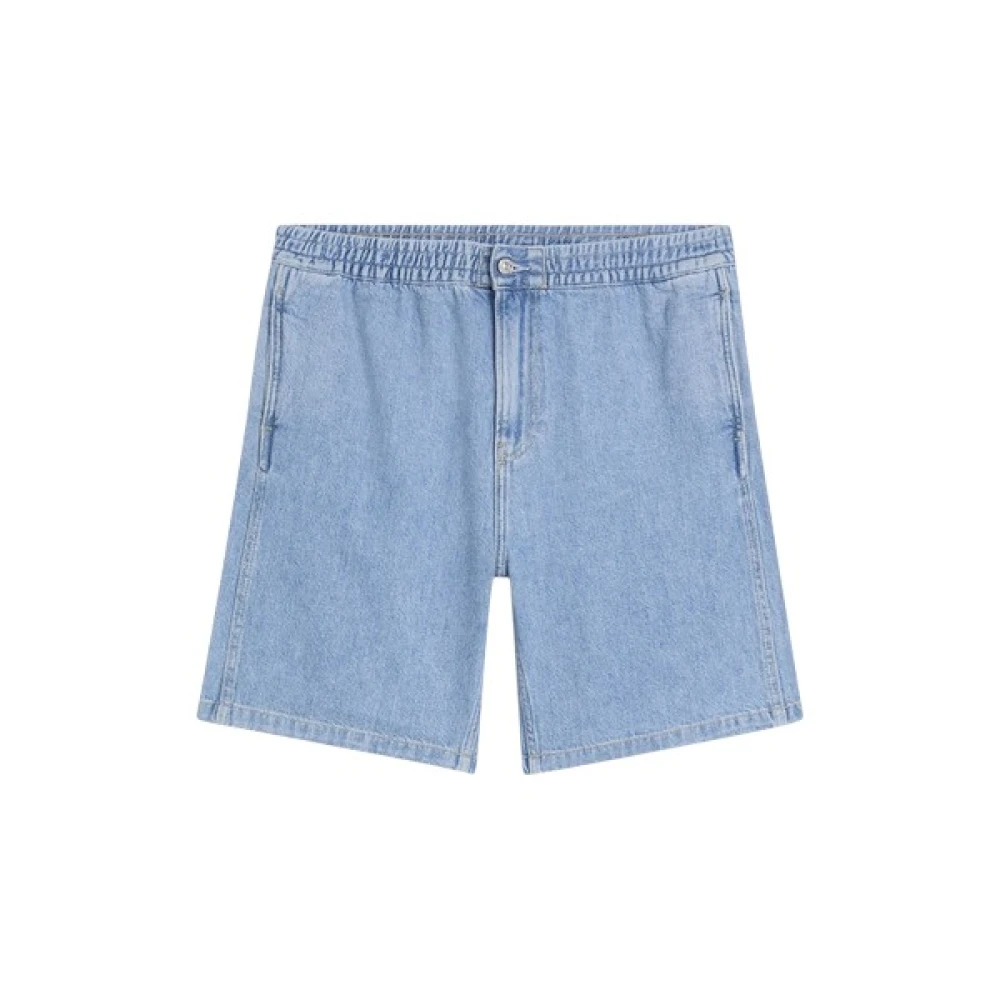 Calvin Klein Men's Blue Denim Bermuda Shorts