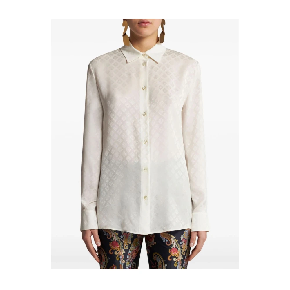 ETRO Stijlvolle Dames Overhemden Collectie Beige Dames