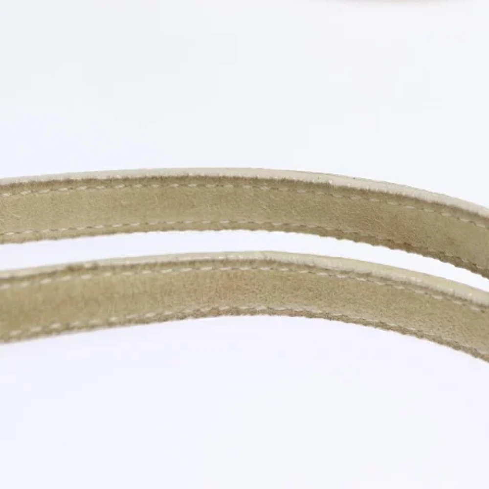 Prada Vintage Pre-owned Suede prada-bags Beige Dames