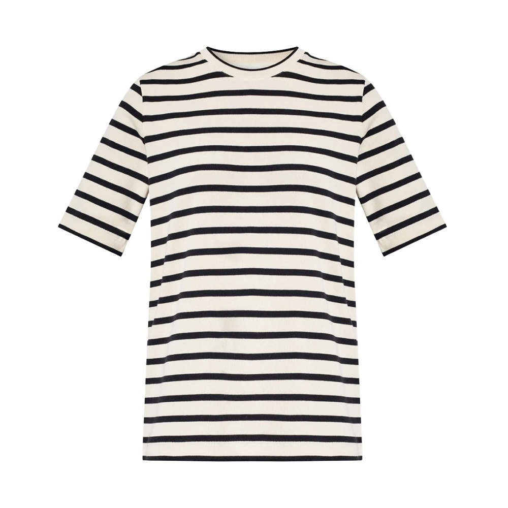 Jil Sander Donna Beige Top, M, New,