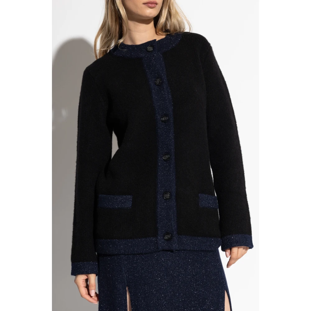 Lisa Yang Cardigan `Aera` Black Dames