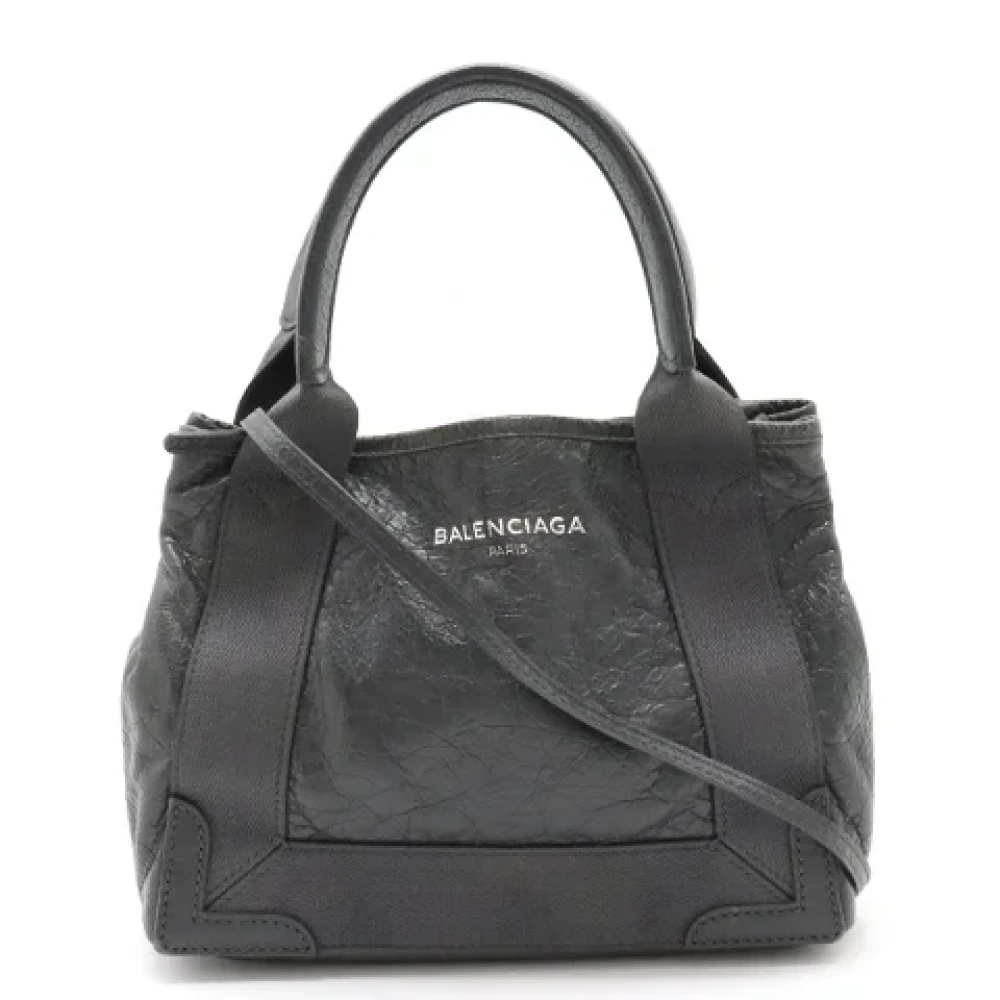 Balenciaga Vintage Pre-owned Leather balenciaga-bags Black Dames