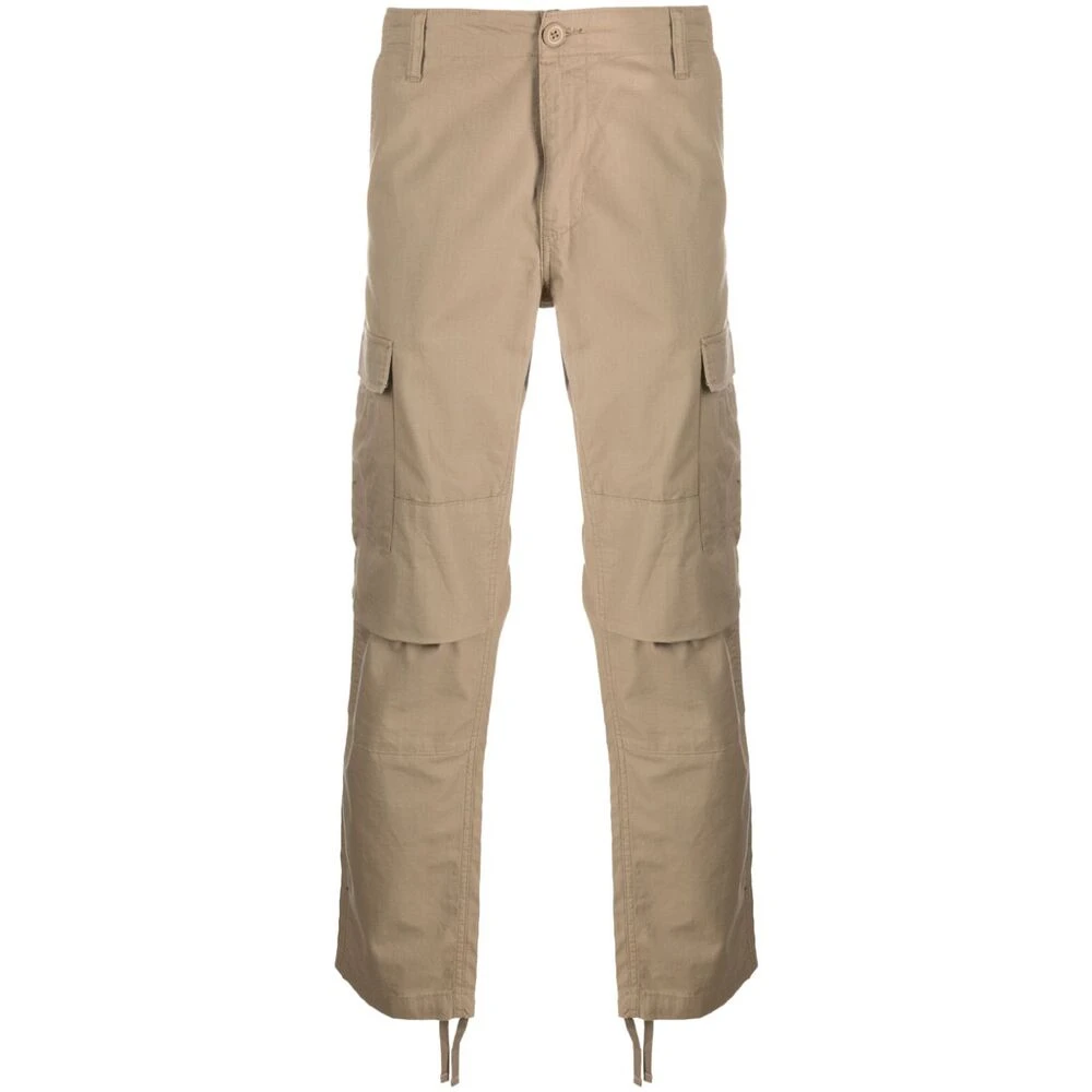 Carhartt WIP Straight Trousers Beige Heren