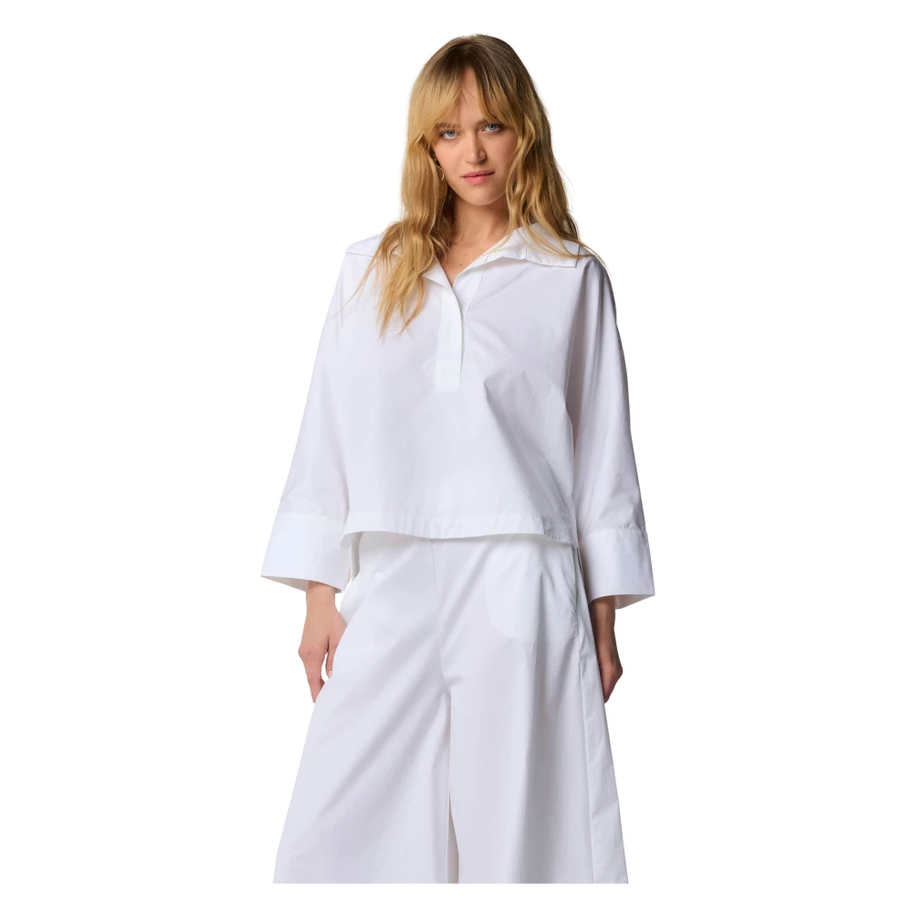 Kocca Stijlvolle Blouses voor Vrouwen White Dames