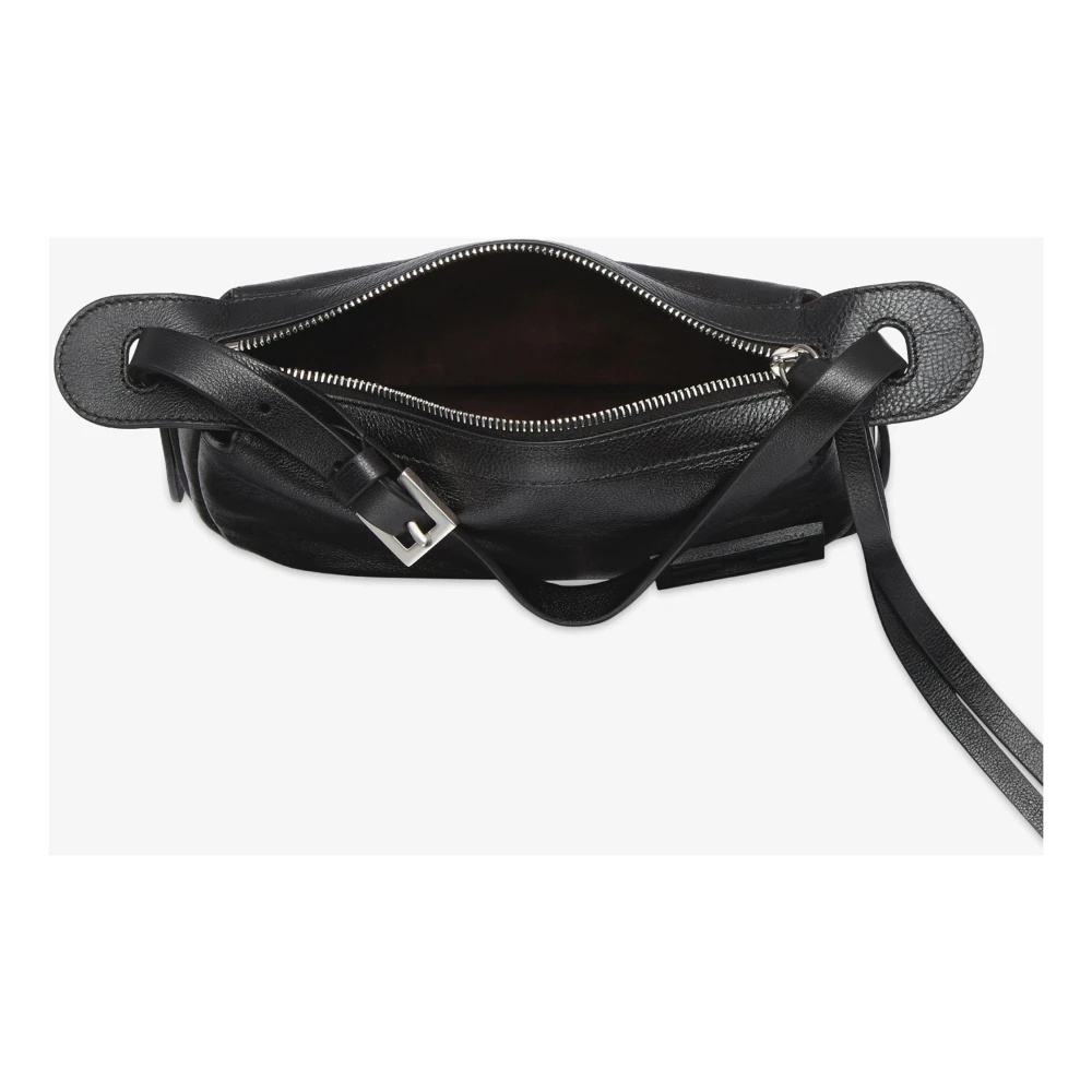 Fendi Iconische FF-versierde schoudertas Black Dames