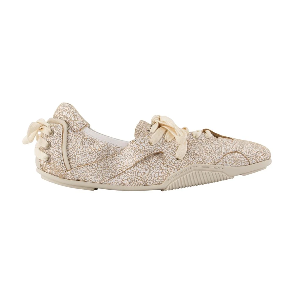 Acne Studios Leren schoenen met veters Dames Schoenen Beige