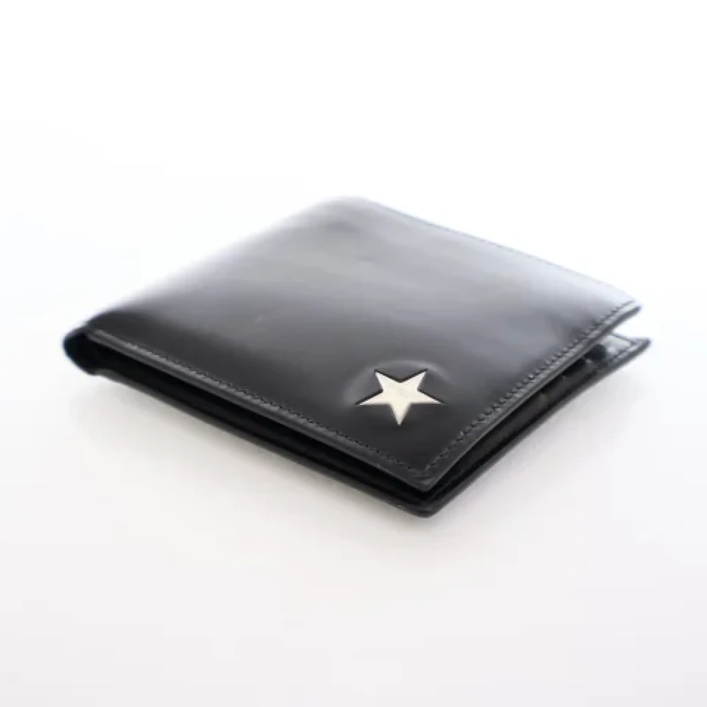 Givenchy Pre-owned Leather wallets Black Dames