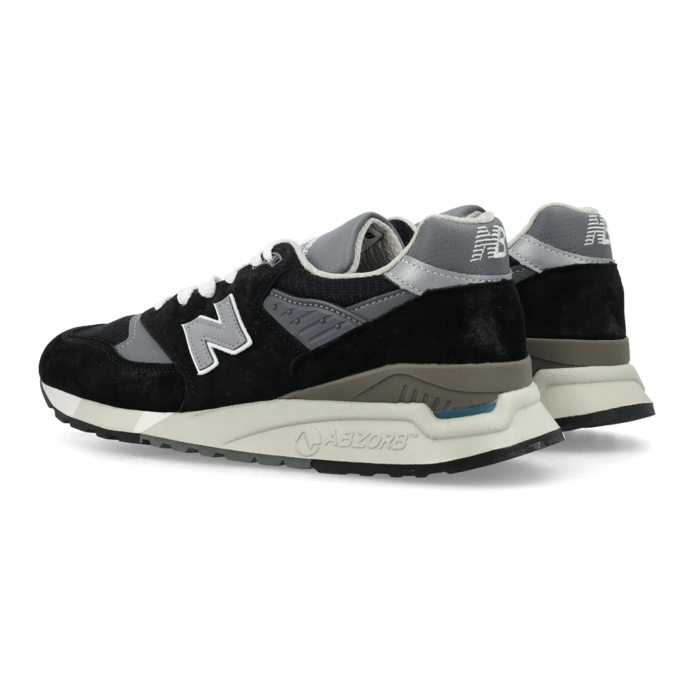 New Balance Zwarte Sneakers met Abzorb Tussenzool Black Heren