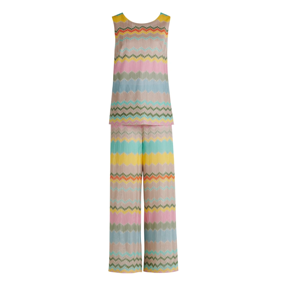 Betty Barclay Mouwloze Jumpsuit Trendy Stijl Multicolor Dames