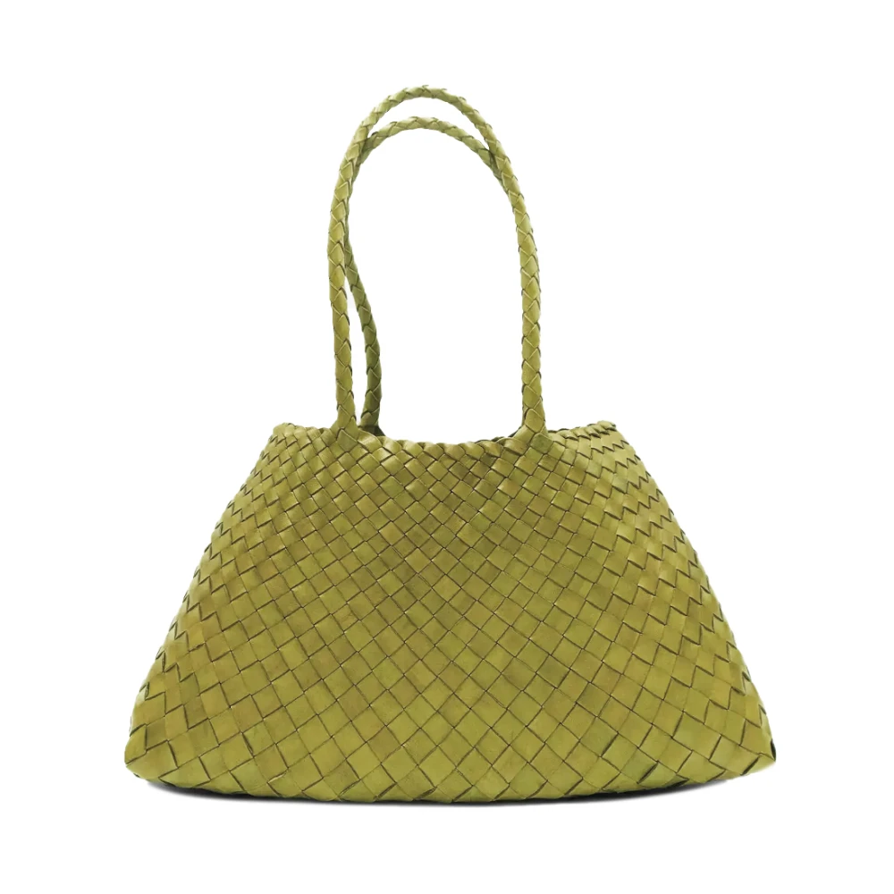 Dragon Diffusion Groene leren handtas voor vrouwen Green Dames