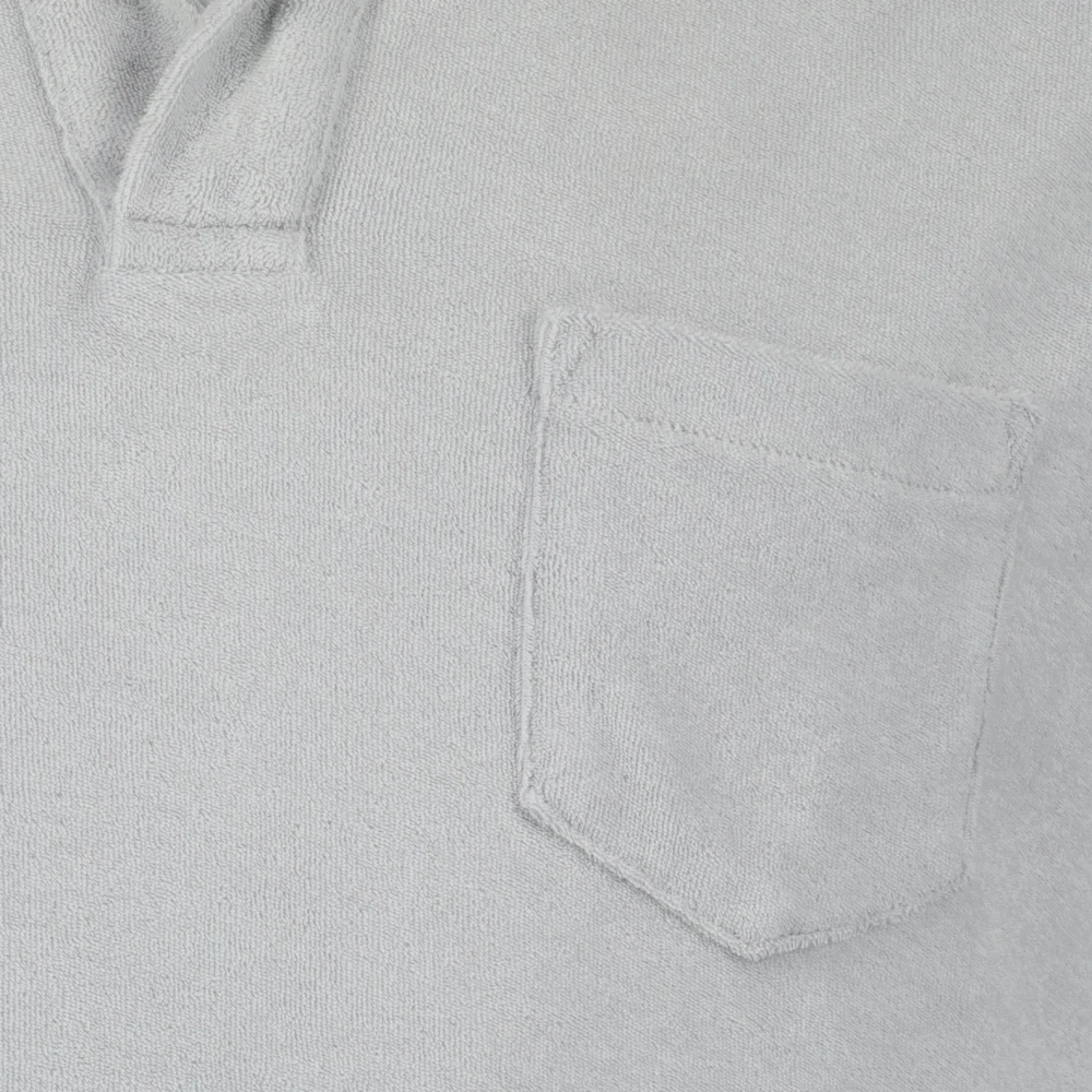 Orlebar Brown Polo Shirts Gray Heren