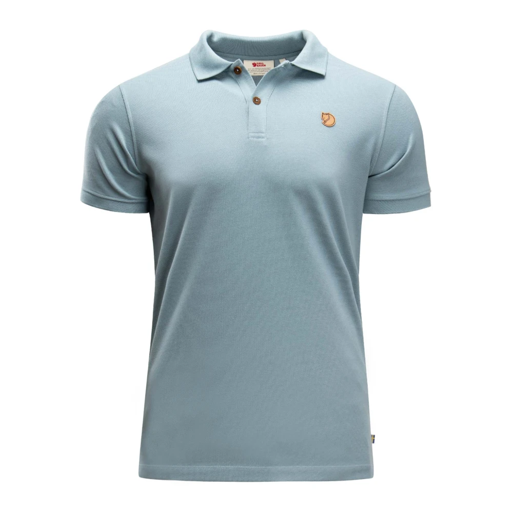 Fjällräven Heren Polo Shirt Regular Fit Blauw Blue Heren