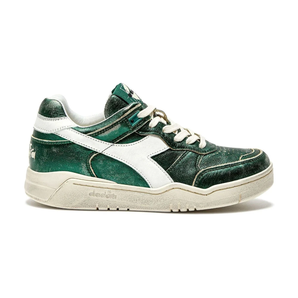 Diadora B.560 Metal Dames Schoenen Groen