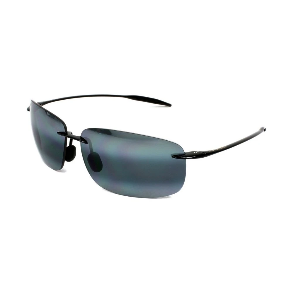 Maui Jim Men's Black Sunglasses, 63 Mm, Breakwall Sunglasses