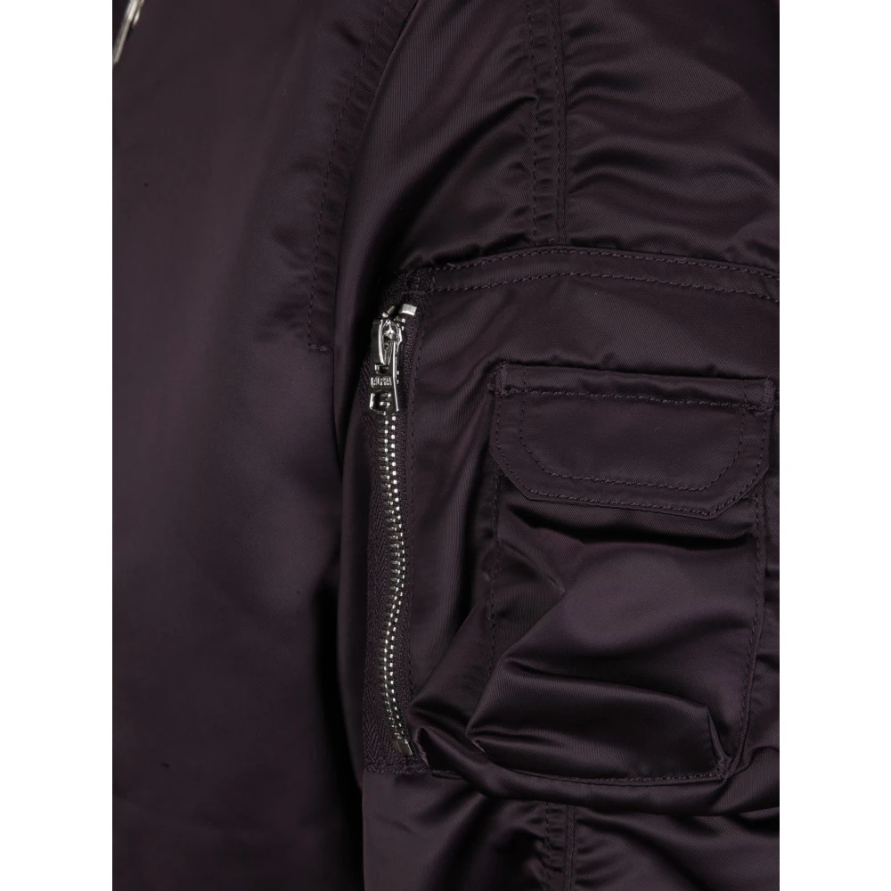 alpha industries UV Ma-1 Jas Purple Heren
