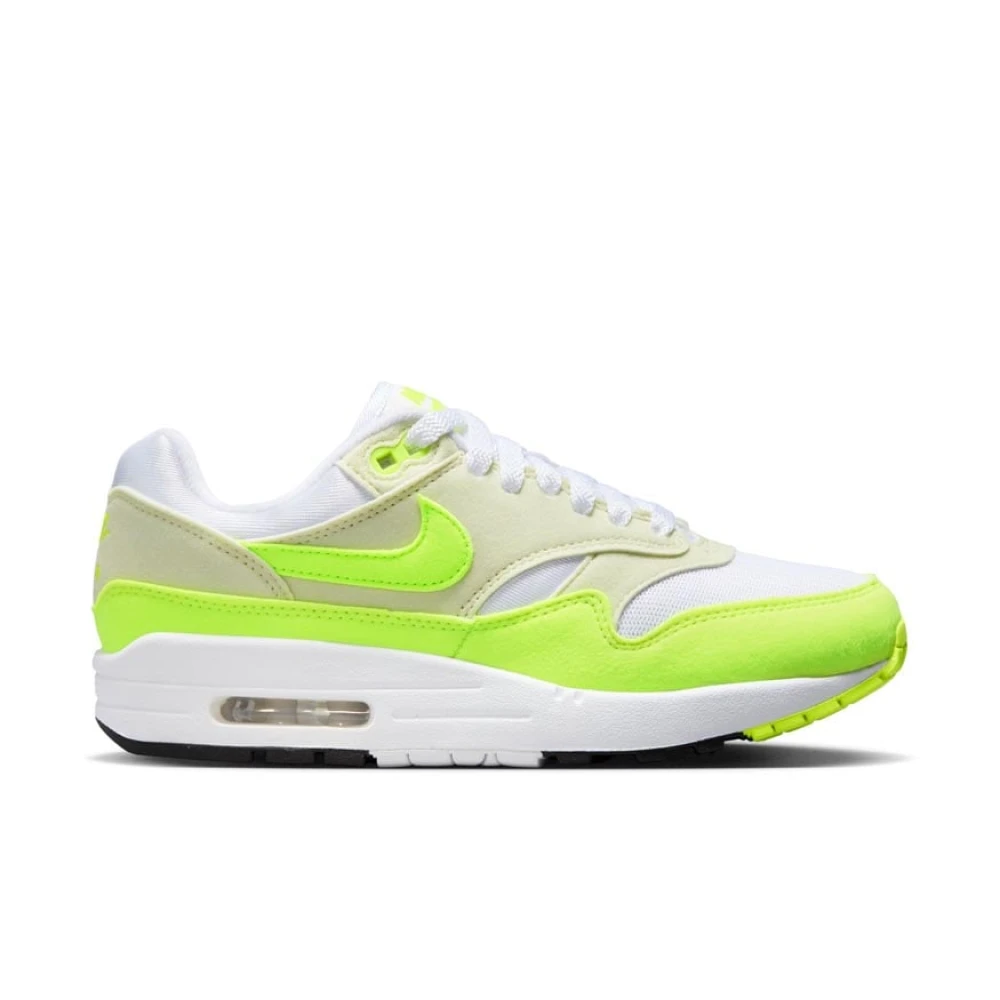 Nike Multicolor Air Max 1 `87 Wmns Volt Suede Trainers - Female - Running Shoes - 3 Uk - Sport