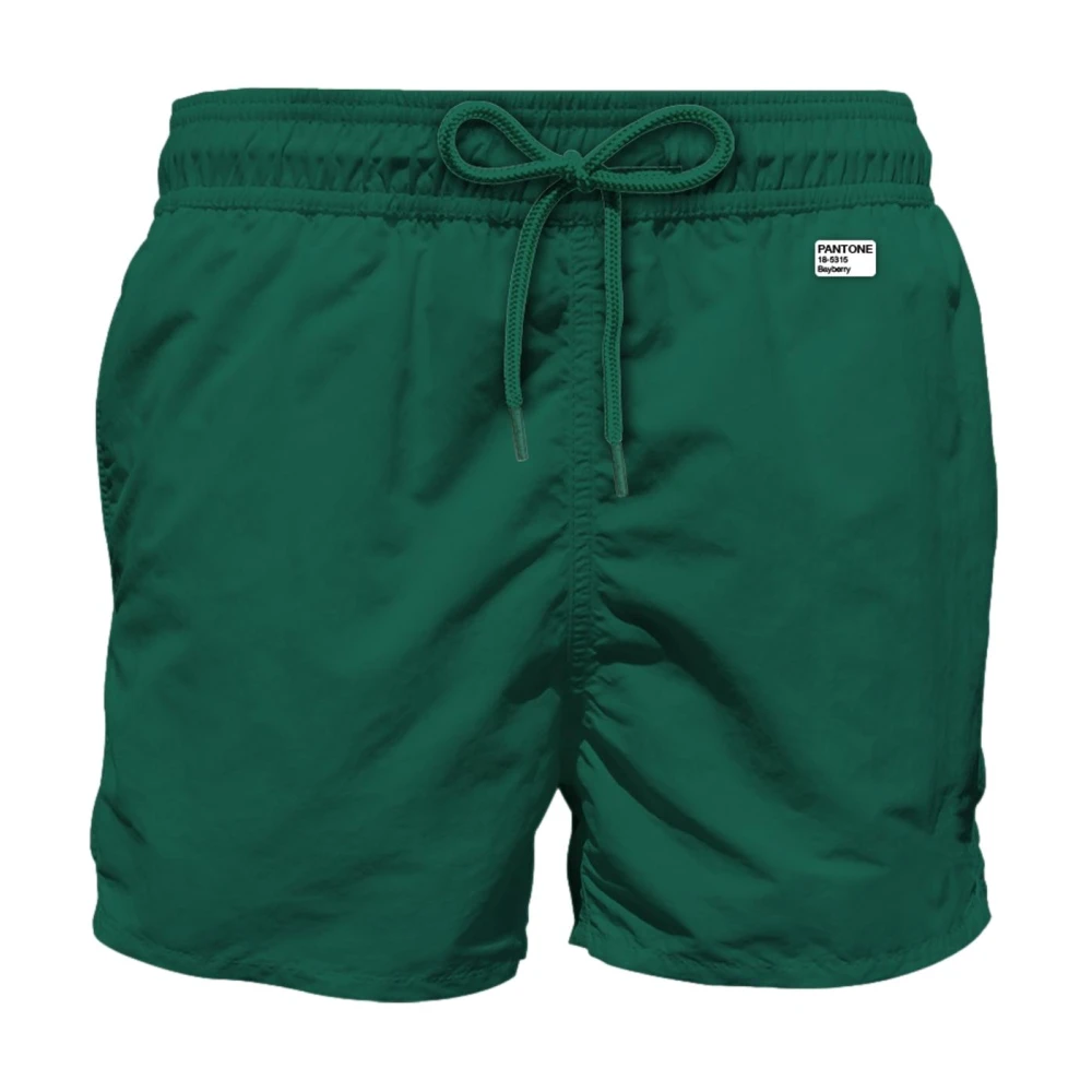 Mc2 Saint Barth Men's Green Beachwear, Xl, Lighting Pantone Ultralight Swim Short