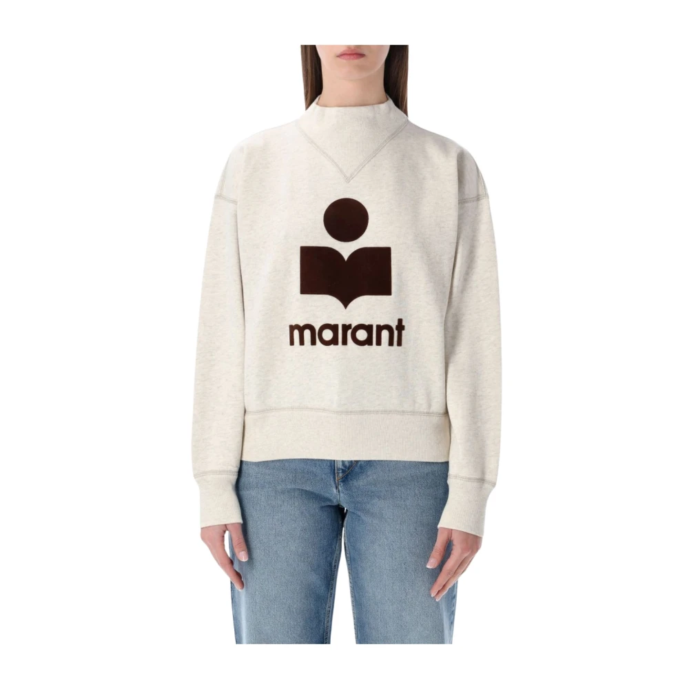 Marant Étoile Women's Beige Sweatshirts, Xs, Sweatshirt