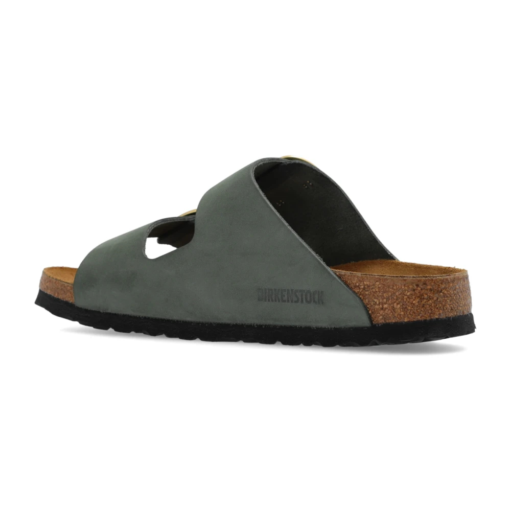 Birkenstock Arizona Big Buckle slides Green Dames