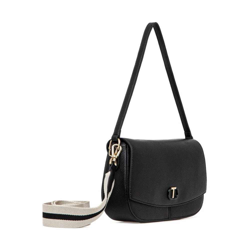 Twinset Zwarte tassen voor een stijlvolle uitstraling Black Dames