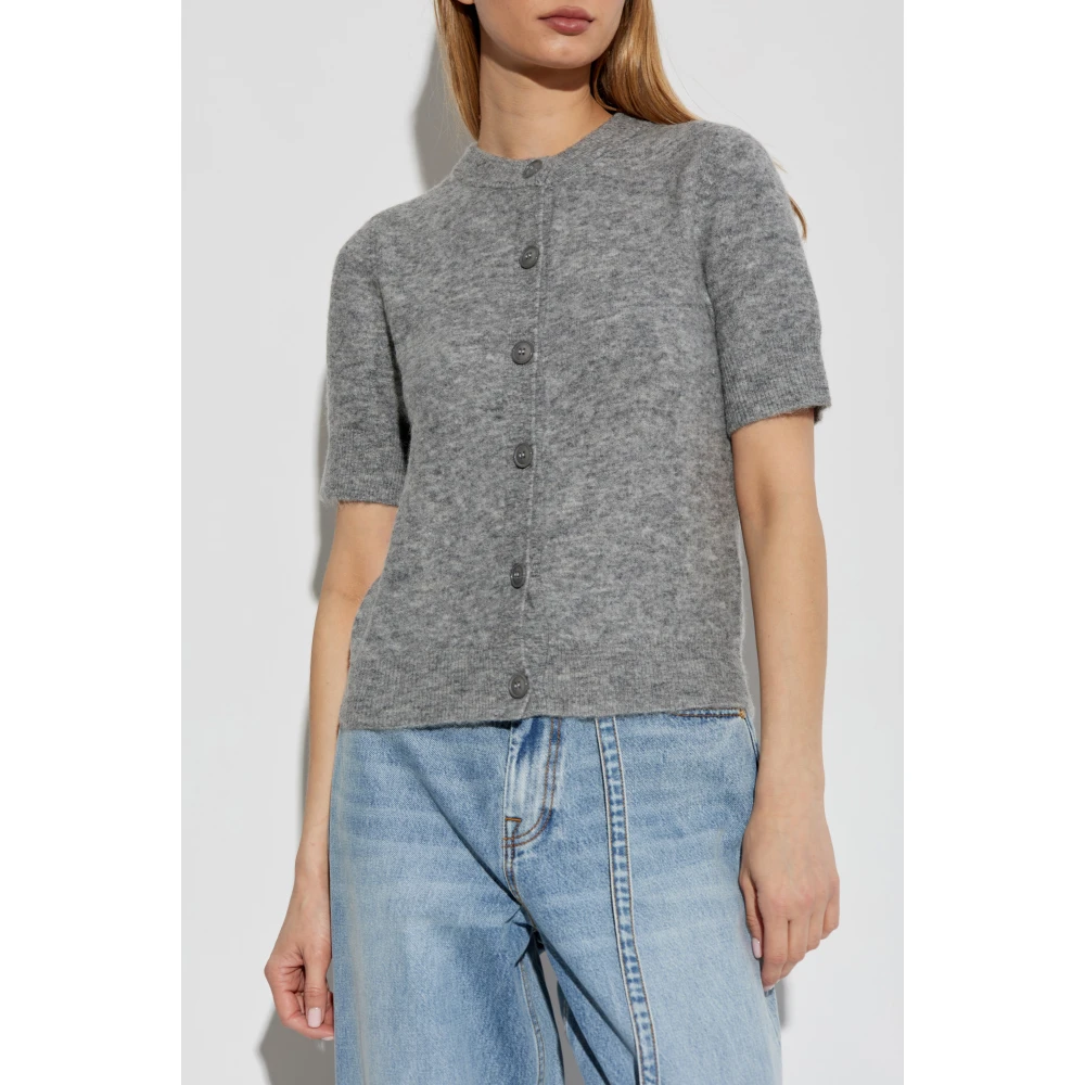 Samsøe Cardigan Sanoura Gray Dames