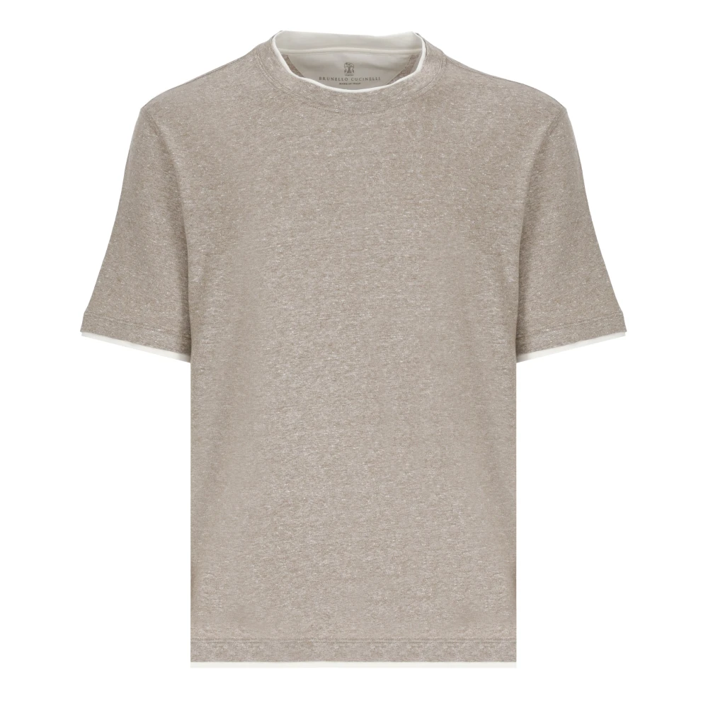 Tops > T-Shirts - - Brunello Cucinelli - Modalova