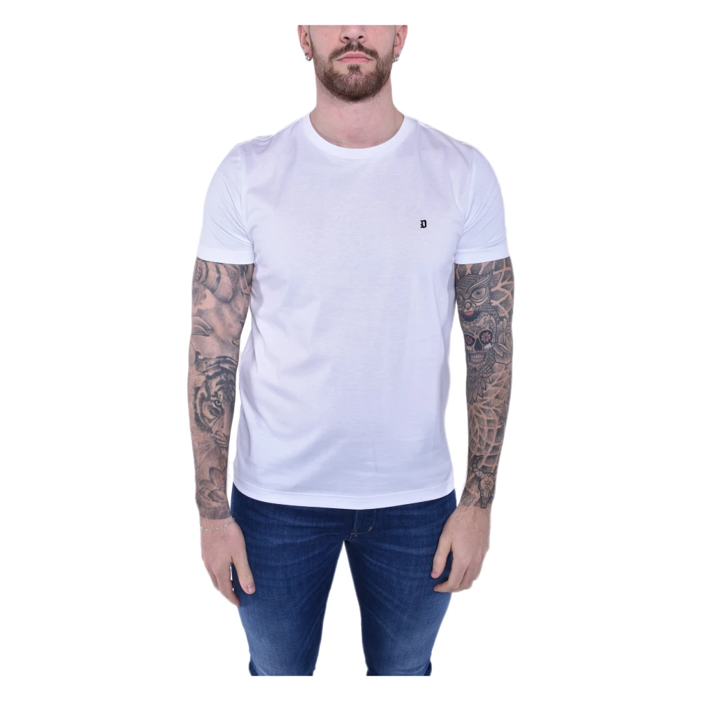 Dondup - Tops > T-Shirts - White - Dondup - Modalova