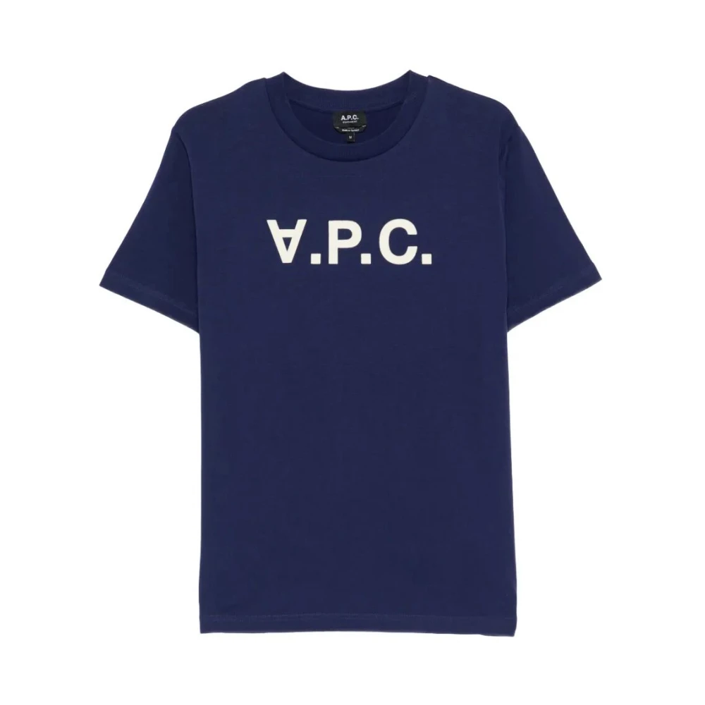 A.p.c. Uomo Blu Standard Grand Vpc T-Shirt