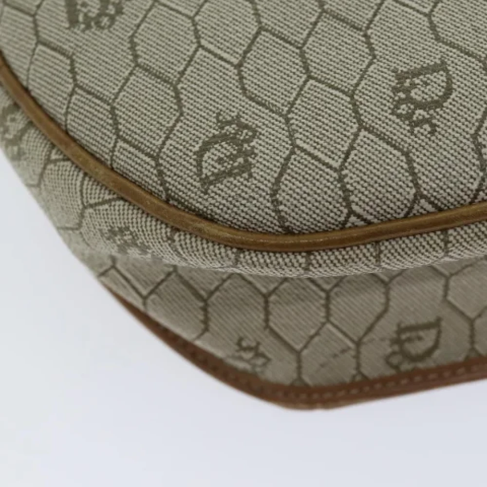 Dior Vintage Pre-owned Canvas dior-bags Beige Dames