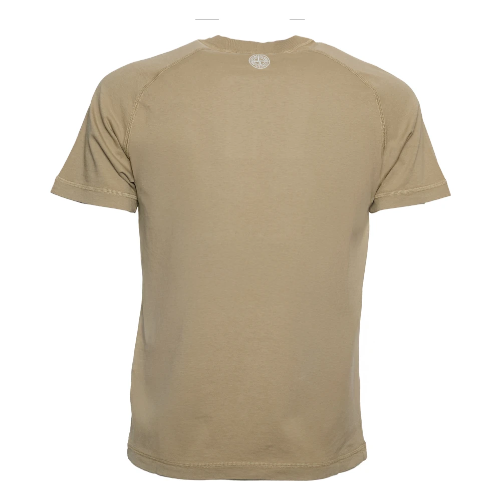 Stone Island Beige T-shirt met stijlvolle details Beige Heren