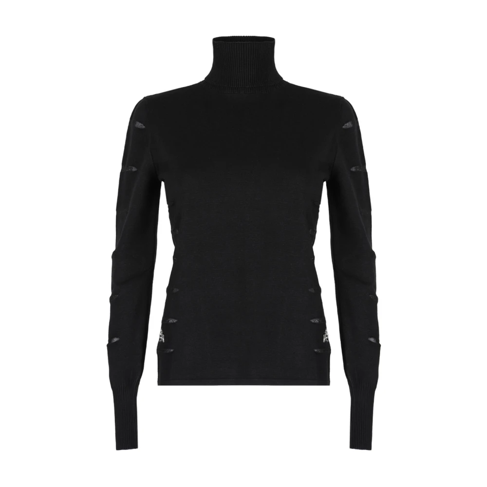 Genny Zwarte Sweaters voor Vrouwen Black Dames