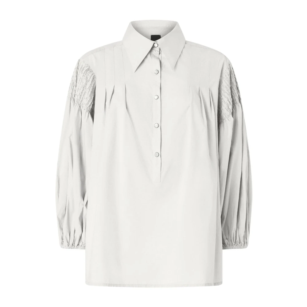 Pinko Women's White Bouquet Blouse - Blouses - Xs - Blouses & Shirts