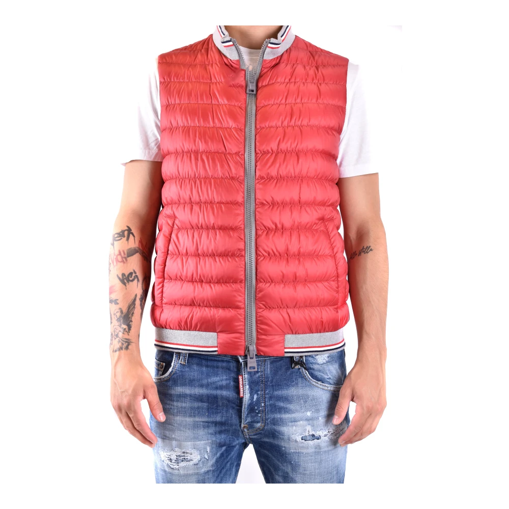 Herno Stijlvolle Vest Red Heren